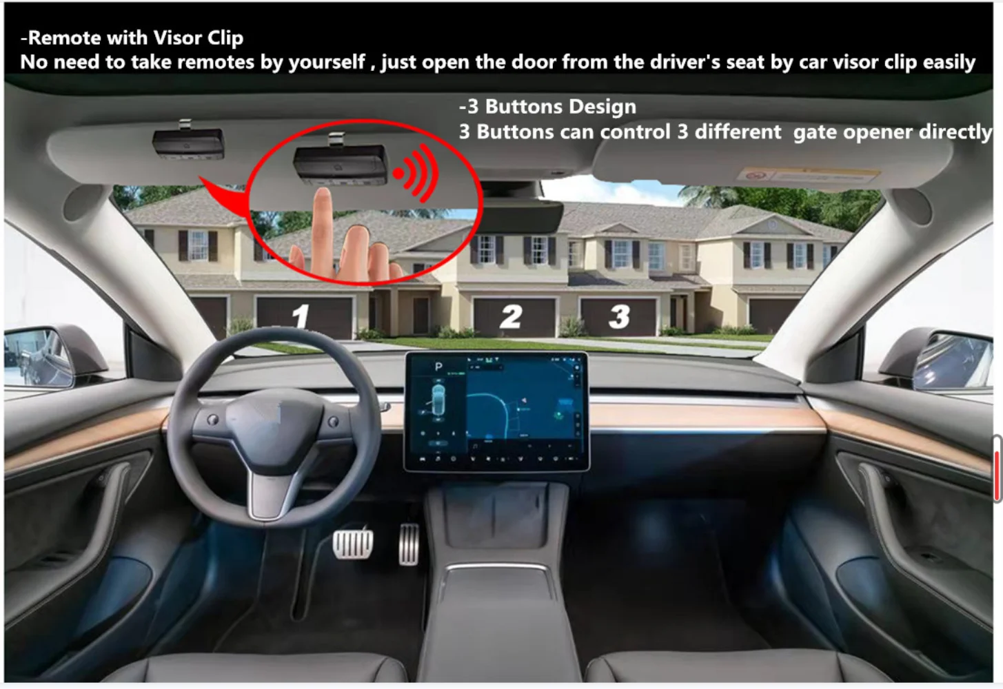 Auto Scan Multi-frequency Remote Control Duplicator For The Garage Door Opener With Multi-Brands