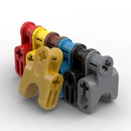 

EK 1205 One Kilogram of Approximately 880 Particles Compatible with LEGO 93571 67695 2x3 Ball Axis Connector Self-build Layout