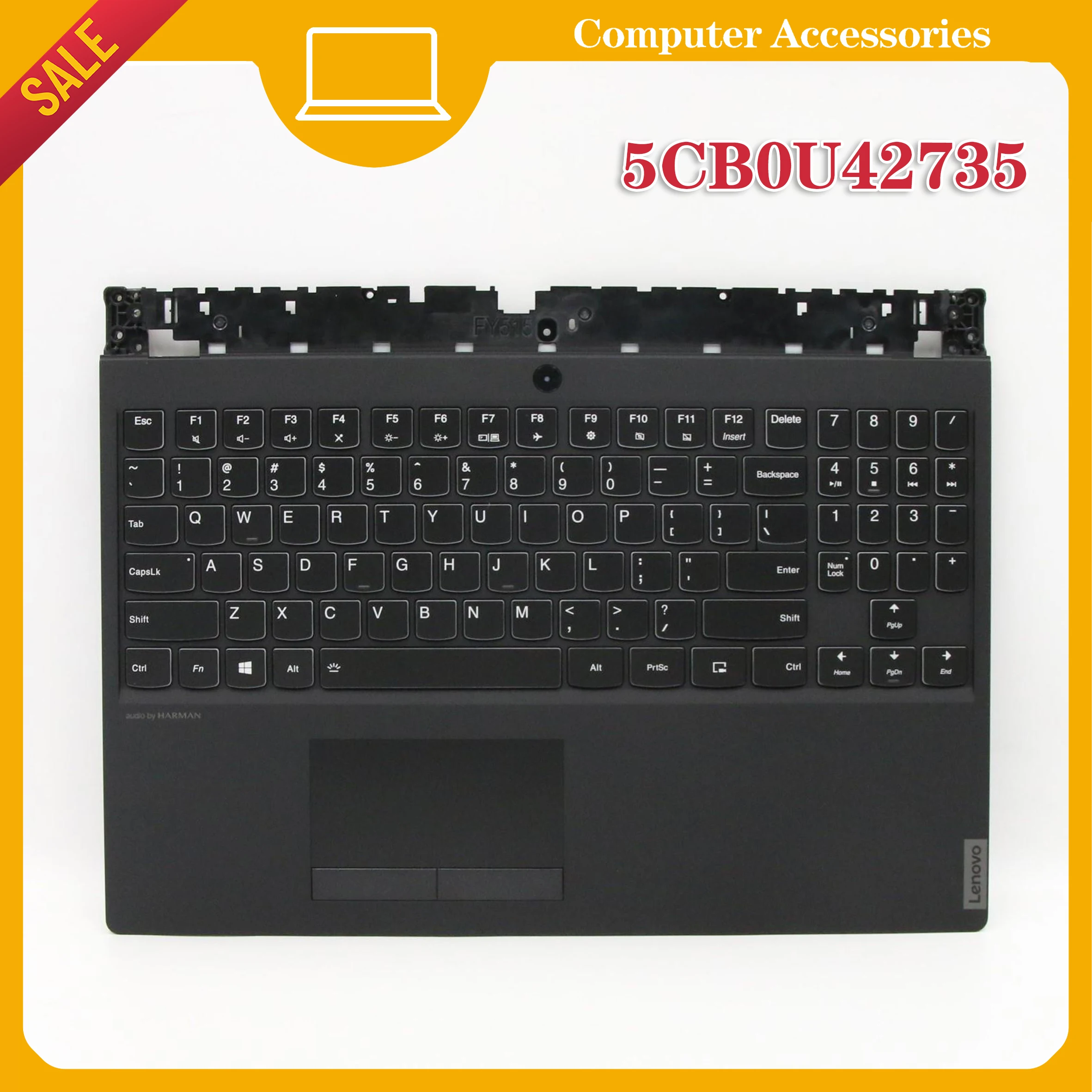 New keyboard palm rest top COVER with touch pad For Legion Y540-15IRH 81SX Y540-15 IRH-PG0 COVER Upper Case ASM_USA L 81SX