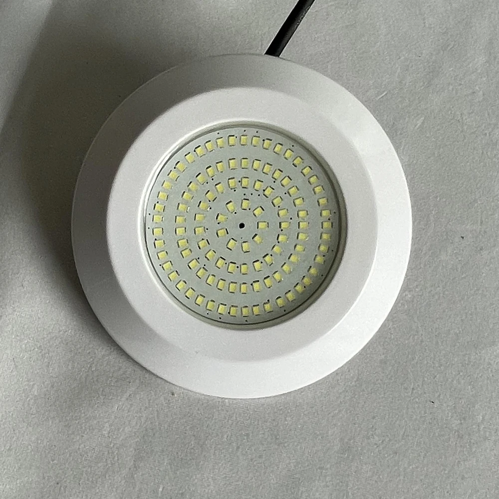 

Swimming Pool LED Lampes 12W Plasic Resin Filled Underwater Light IP68 Water proof DC12V RGB Blue Warm White Cold White