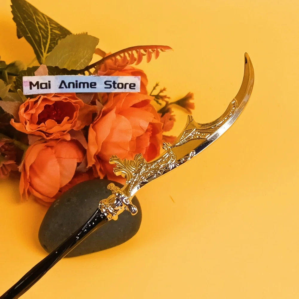 Épée de relique sacré Elden Katana en métal, 8,6 pouces, lame de couteau Ninja, taille en acier, Katana japonais, sabre de samouraï Original, jouet cadeau