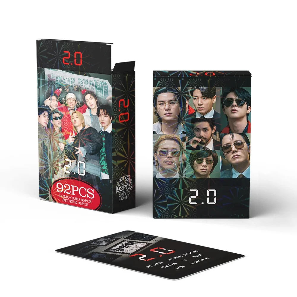 92 Celebrity Mini Cards 13th Anniversary 2026 2.0 Merch Photo Cards Stickers LOMO Fan Support Card Gifts