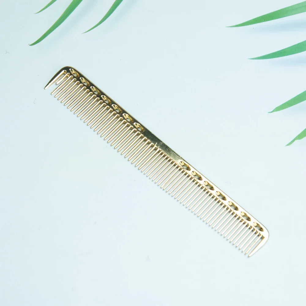Space Aluminium Haarkamm Pro Friseurkämme Mellado Petit Hansen Волос Haarschneiden Sterbende Haarbürste Friseurwerkzeuge Salon Mithelfer – Detail 9
