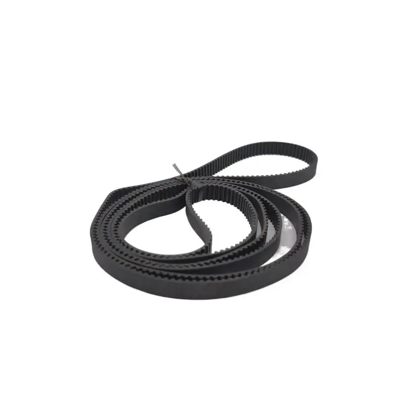 S2M 212 Synchronous Belt S2M-10 Closed-loop Rubber Timing Belts Width 8mm 6mm 12mm STD Black Timing Belt Length 212mm