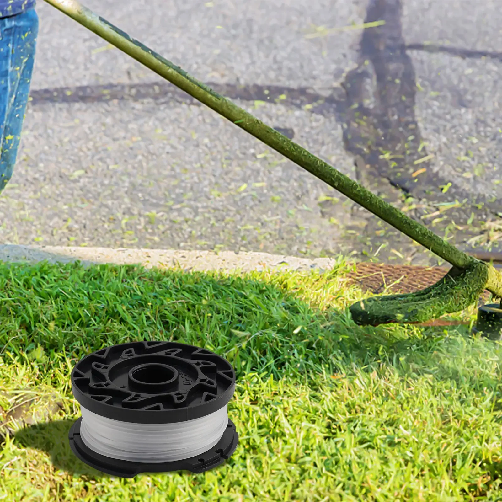 

1 шт. катушка и леска для Black & Decker BESTA525 BESTA528 BESTA530 BESTE630 BD032 аксессуары для газонокосилок режущая головка