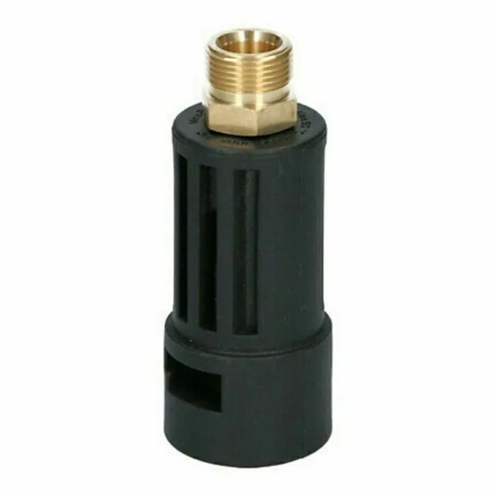 

For Karcher Adapter Connector Black Long-lasting Longevity Versatile Cleaner Durability External High-pressure