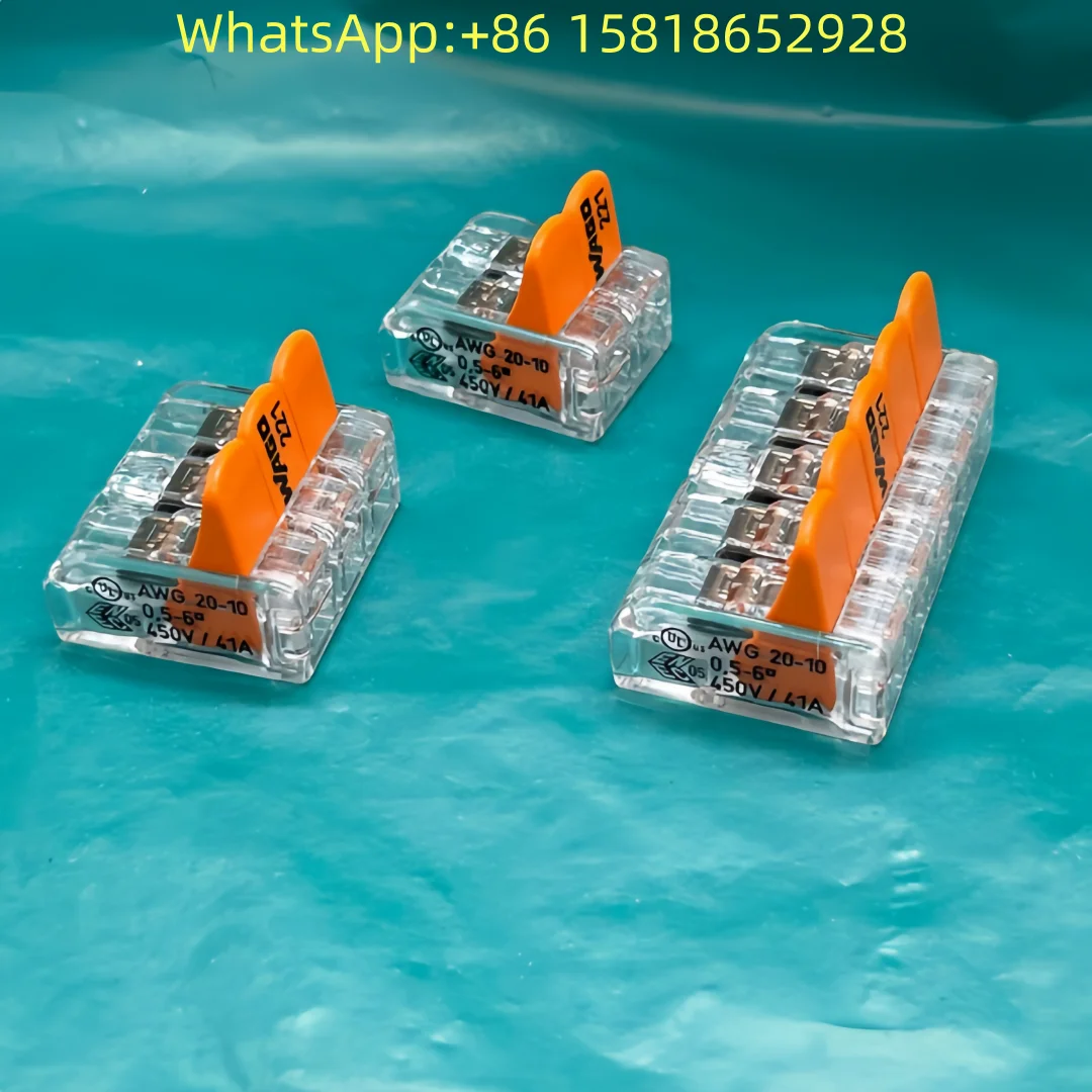 

10pcs Terminal Block 221-612 221-613 221-615 German Connector