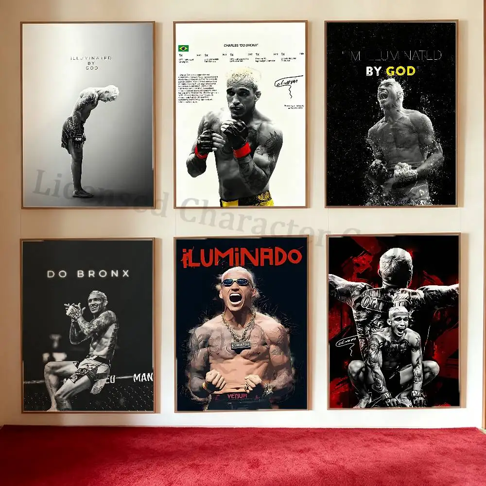 Limited C-Charles O-Oliveira Do Bronx Poster Multi-Purpose Wall Art for Living Room Bedroom Office Hallway Bar Home Decor Gift