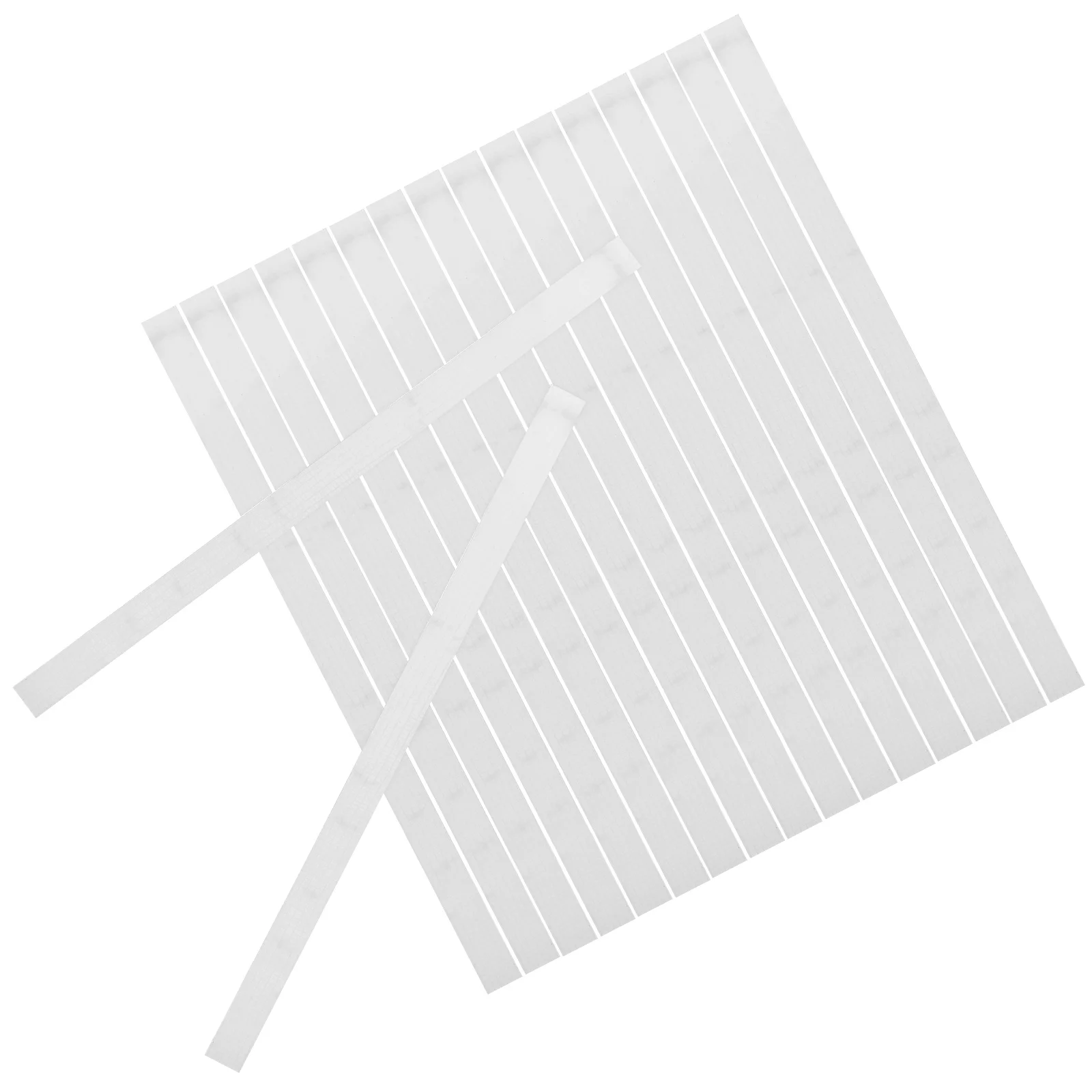 30 Pcs Mesh Backing Binding Strips Bookbinding Glue Tape Document Binder Office Supplies Textbook Filing Products Glue Strips