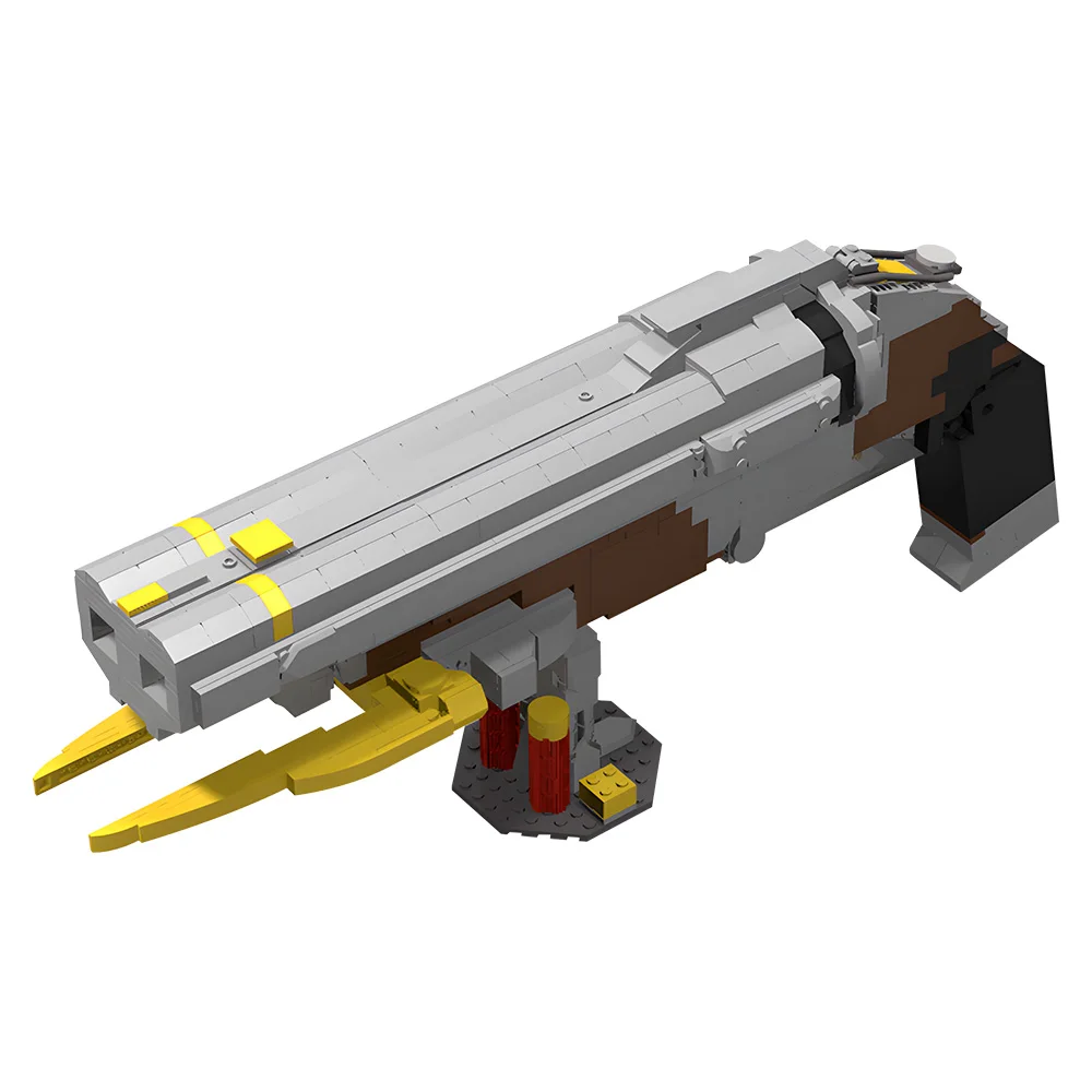 

MOC Doom Eternal-Super Shotguns Строительные блоки Игра Doom Warrior Оружие Креативная модель Кирпичи Игрушка Подарочная коллекция Орнамент