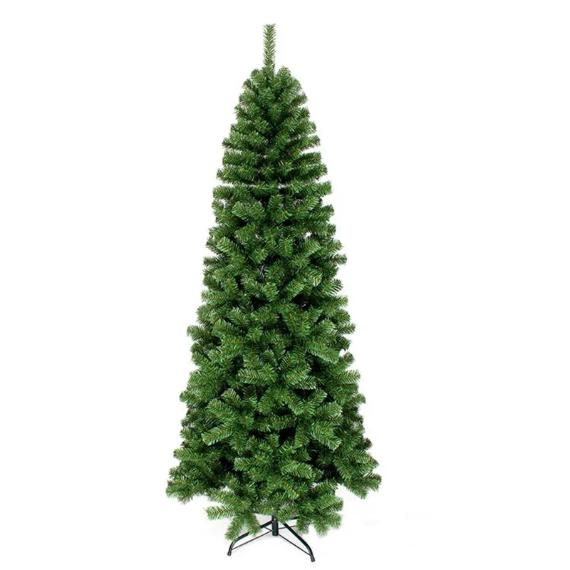 

1.2m / 4.0m green PVC pencil Christmas Tree Christmas New Year shopping mall decoration