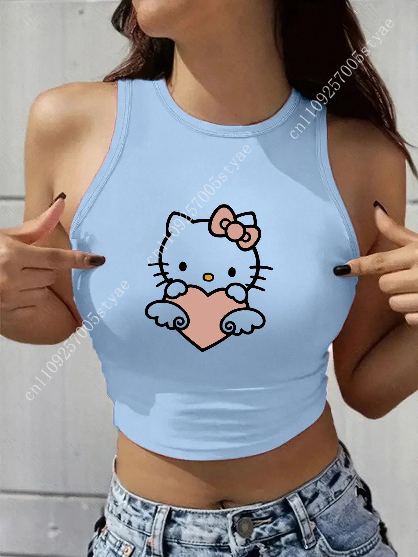 HELLO KITTY Classic Tank Top - usage example