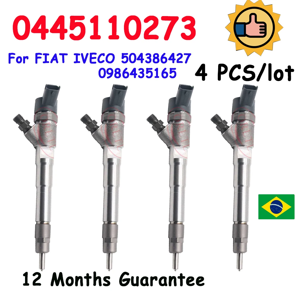 

ORLTL 0445110273 Common Rail Fuel Injector 504088755 504377671 0445110435 Diesel 0 445 110 273 0986435165 For FIAT IVECO Daily