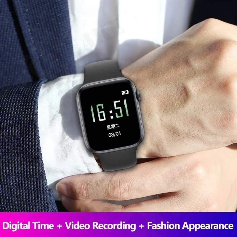Mini-Kamera Smart Watch Voice Video recorder 1080p HD DV profession elle digitale drahtlose Kamera für Unternehmen/Zuhause/Büro/Sport