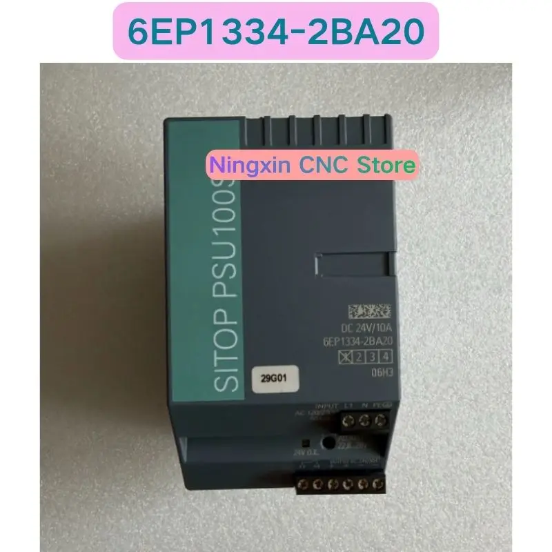 Second-hand 6EP1334-2BA20 AC 120/230V，DC 24V/10A Functional test OK Fast delivery