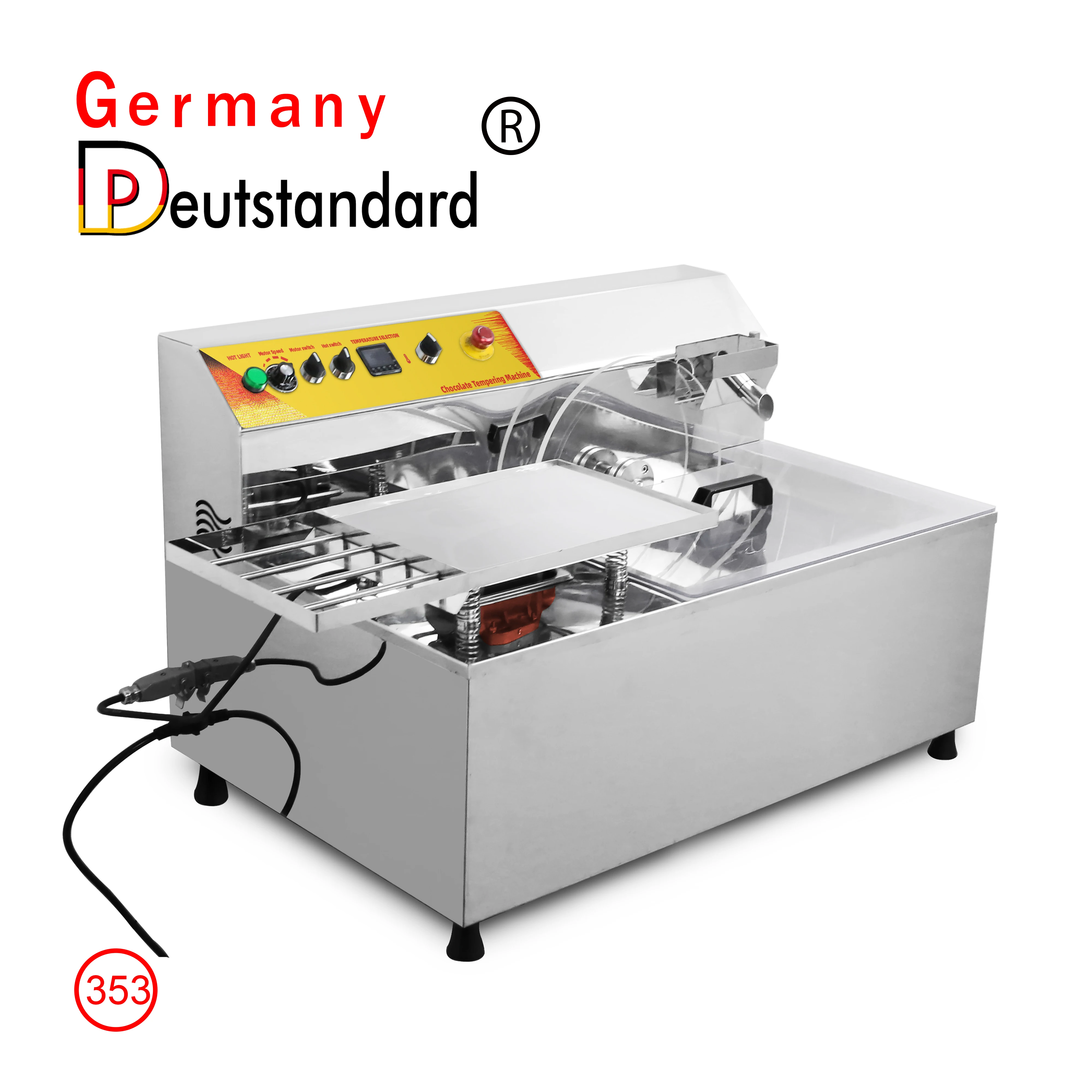 Continuous Small Chocolate Tempering Machine Chocolate making machine for factory sale