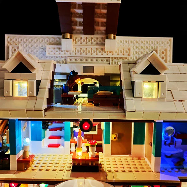 LEDライトキット ホームアローンハウスに最適 21330 アイデア 組み立てブロック 装飾ランプ (モデルブロックは含まれません)