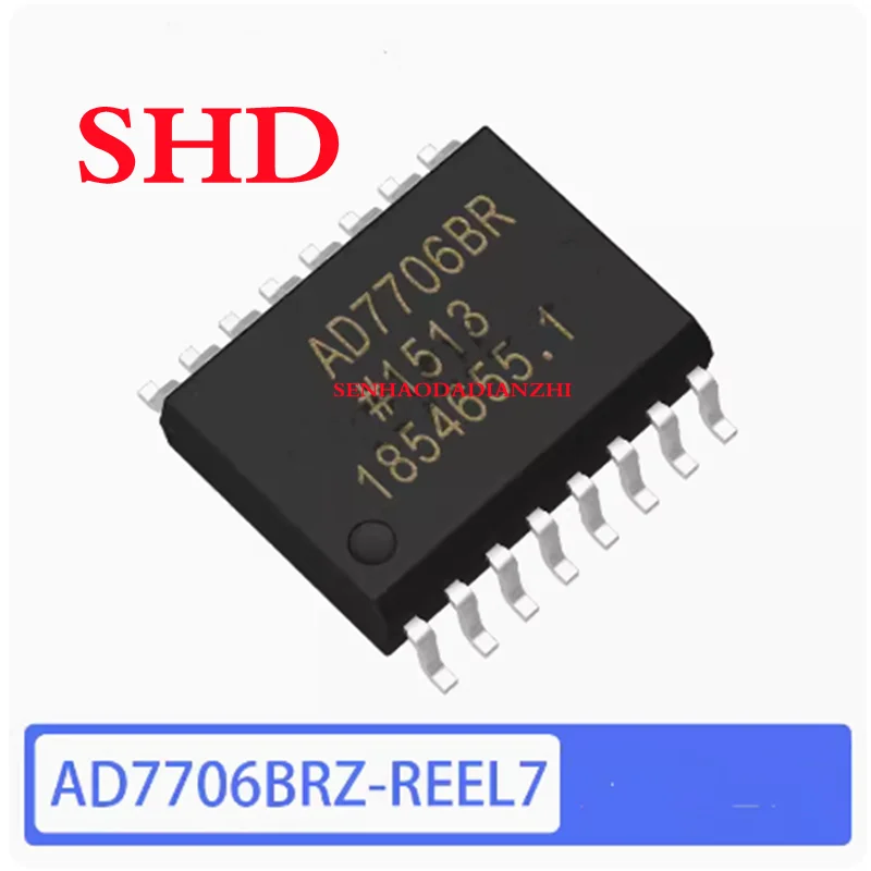 3PCS/AD7706BRZ-REEL7 AD7706BR SOIC20 analog-to-digital conversion chip ADC POLOUTA