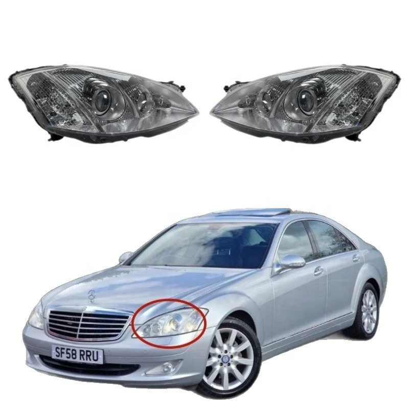 

For Mercedes-Benz S Class Car Lighting Headlights 2008 Assembly Auto Parts