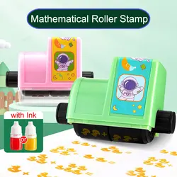 Mathematical Roller Stamp Question Duck Apple Seal Practice Tools Addition Subtraction Multiplication Division Training Toys