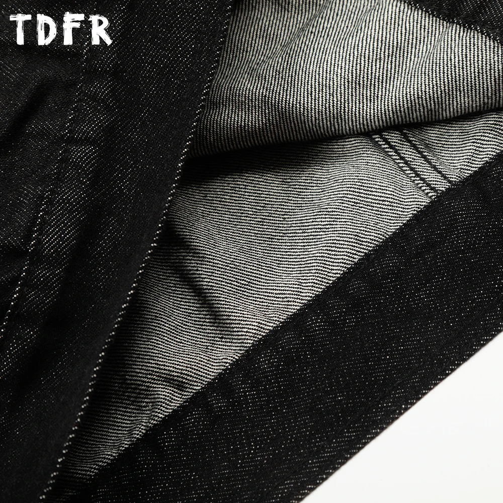 الأساسية الدنيم سترة رجالي جيب الرجعية عادية الخريف الشتاء التلبيب واحدة الصدر طويلة الأكمام الجينز سترة رجل #5