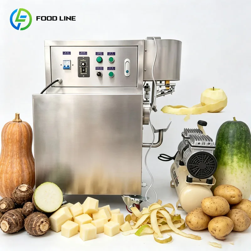 Fruit Peeling Machine Vegetable Peeler Machine Automatic Apple Pear Potato Peeler Customized