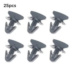 25pcs Plastic Car Front Fender Catch for Mercedes Benz A0029880542 Engine Compartment Front Wheel Arch Liner Trim Clip Fastener