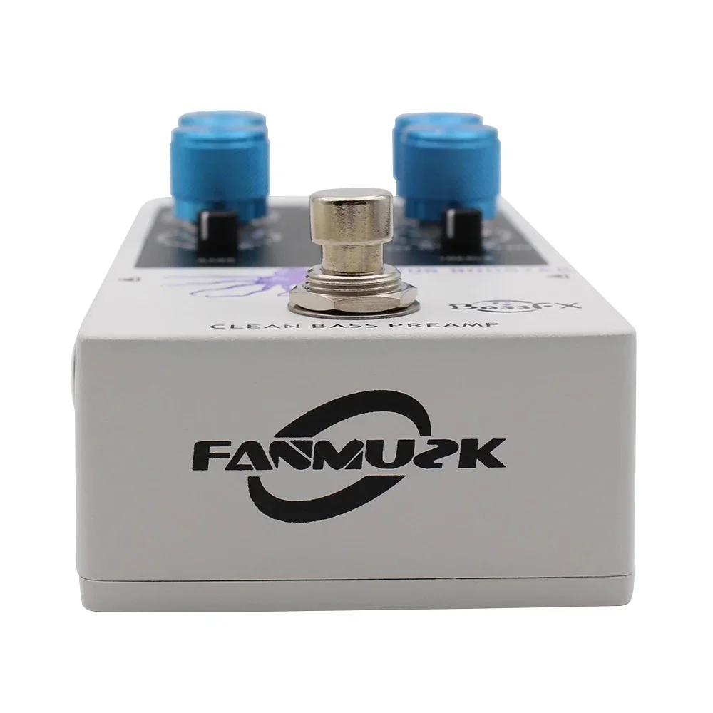 Fanmuzk Octopus Booster コンパクトベースプリアンプギターペダル