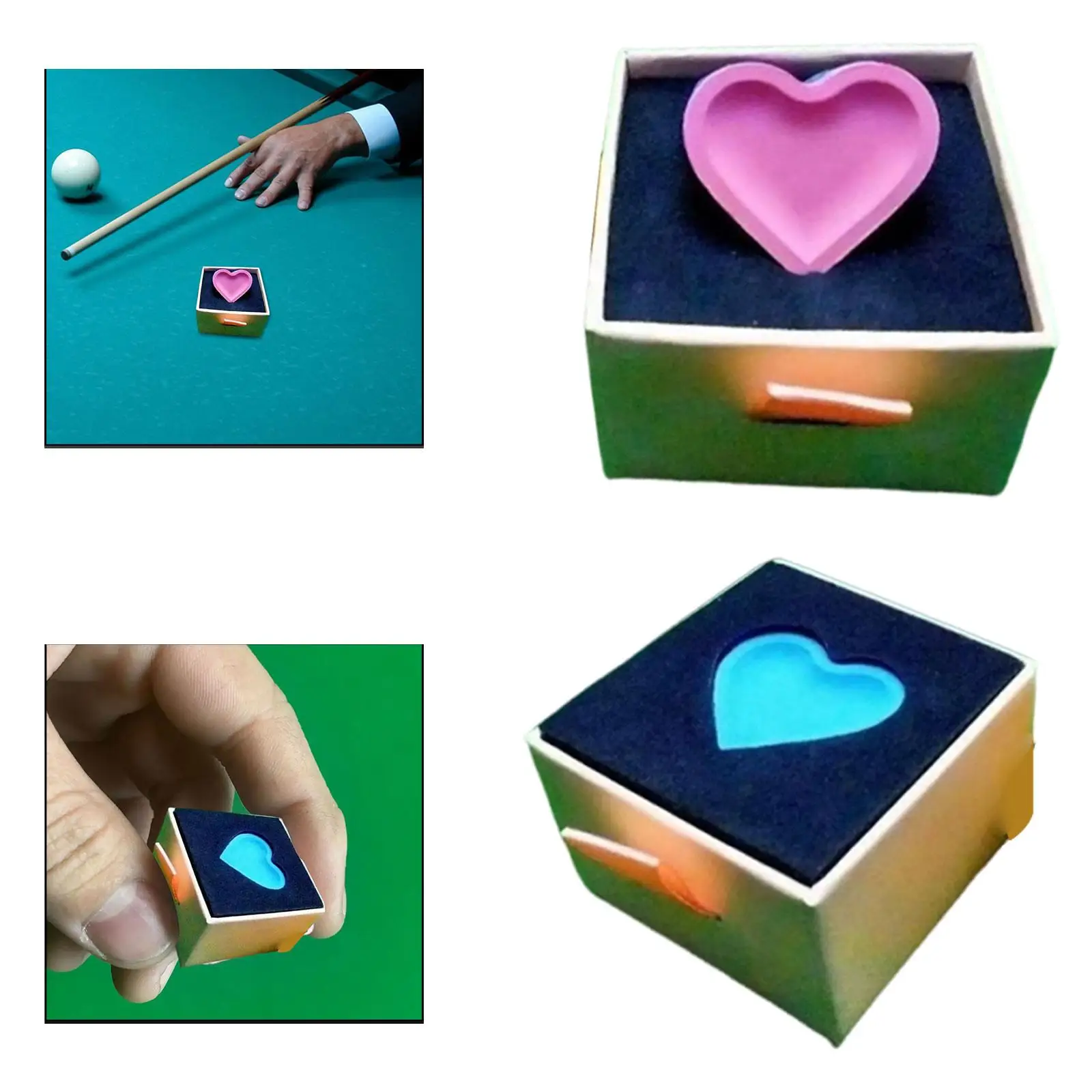 

Billiard Cue Chalk Gift No Slip Enhances Grip High Performance Pool Cue Chalk for Girlfriend Boyfriend Tournaments Home Bar