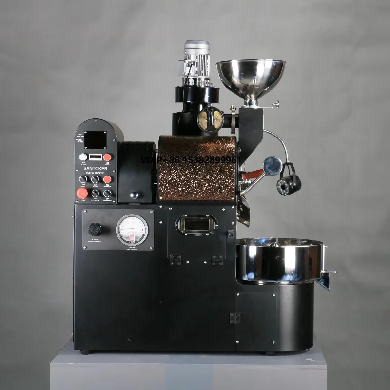 Santoker Factory Direct Sale 1kg 2kg 3kg APP Control Gas/Electric Type Manul Coffee Roaster for Commercial