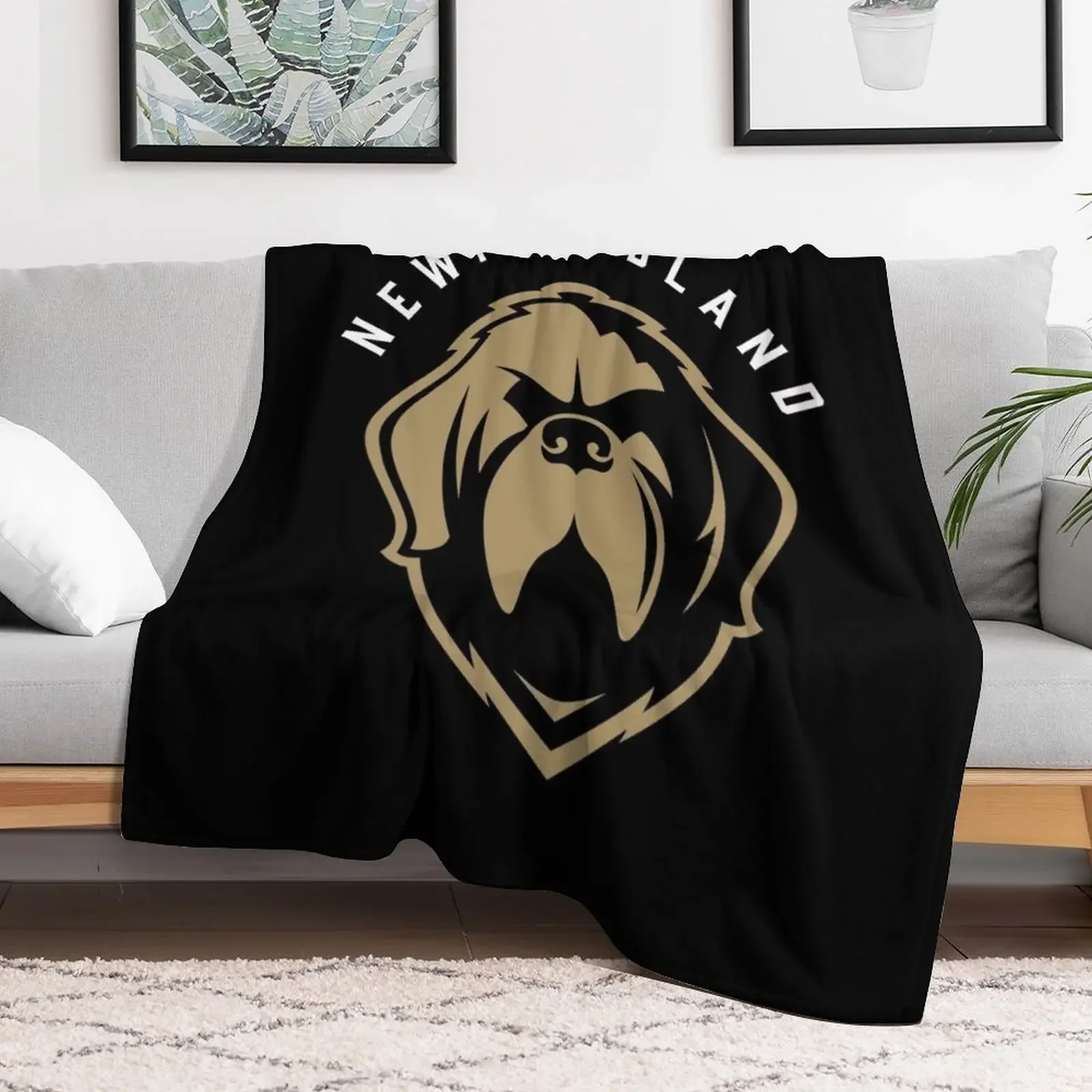 Newfoundland Growlers Throw Blanket Nap Luxury Decorative Sofas Luxury Brand Blankets