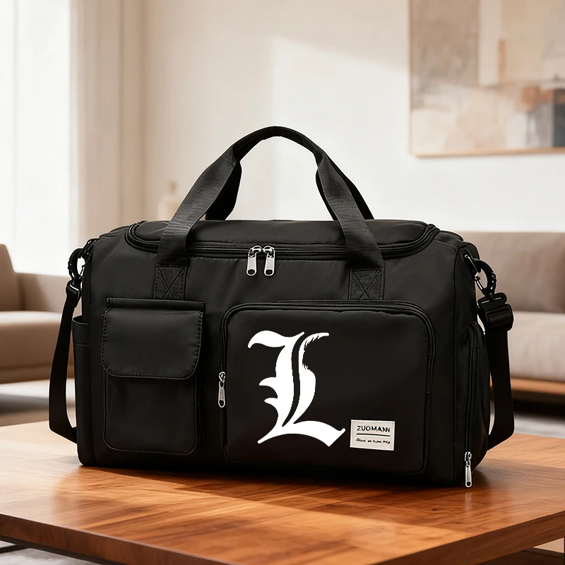 Cartoon Adult Man Travel Organizer Storage Bag Women Large Capacity Carry on Luggage Bags Duffle Pack for Clothe Birthday Gift