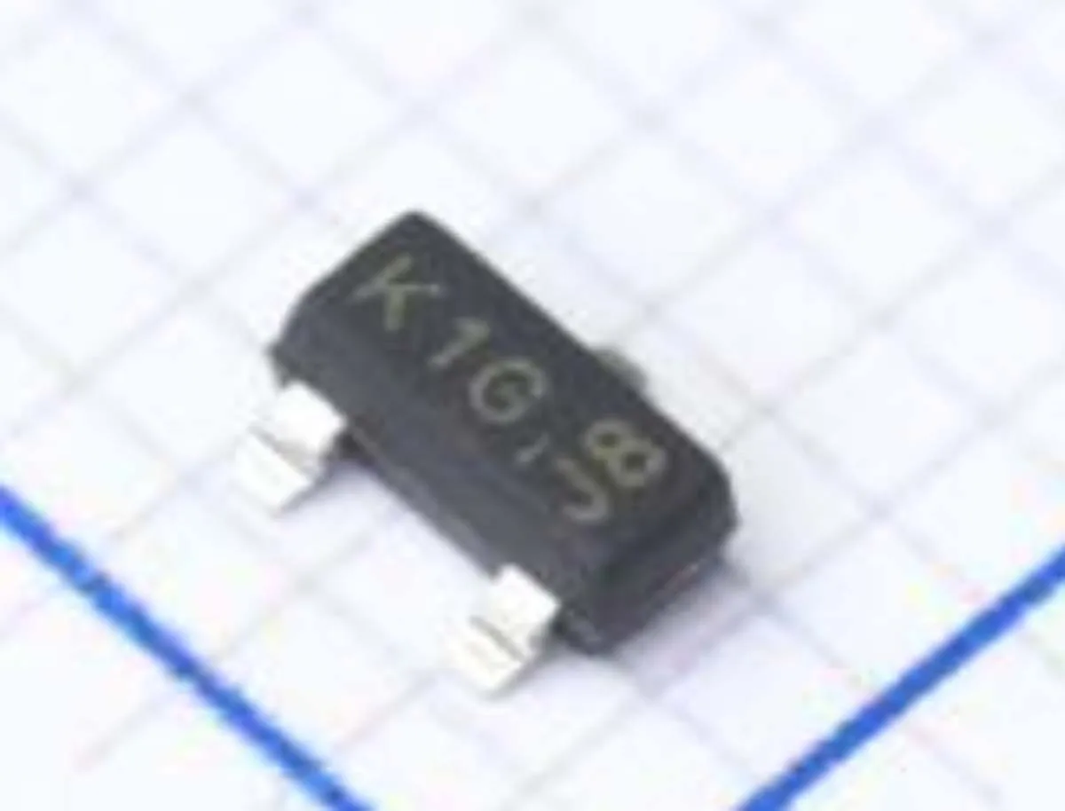 20-200PCS.Original-Transistor Bipolar BJT Single NPN-80V-500mA-100MHz-3000mW-Surface Mount Type-SOT-23:MMBTA06-7-F。Marking:K1G