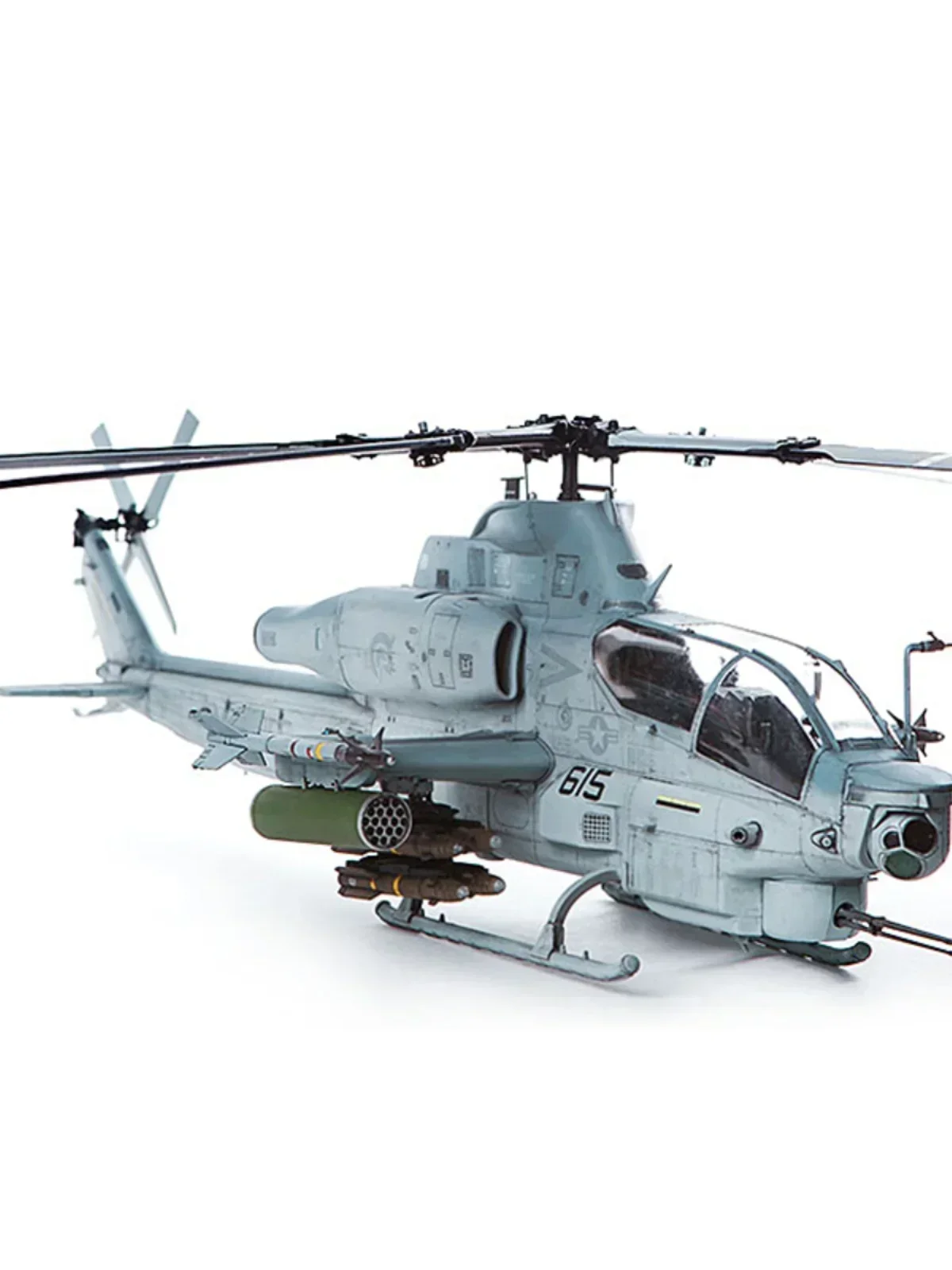 Academy 12127 1/35 escala American AH-1Z Shark Mouth helicóptero montaje diy juguetes modelo Kit