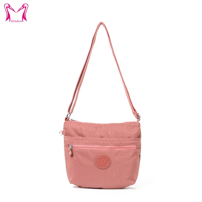 Mindesa High Quality Female Portable Nylon Fashion Leisure Shoulder Bag Crossbody Bag Ladies Bag Women Bag Waterproof 8593