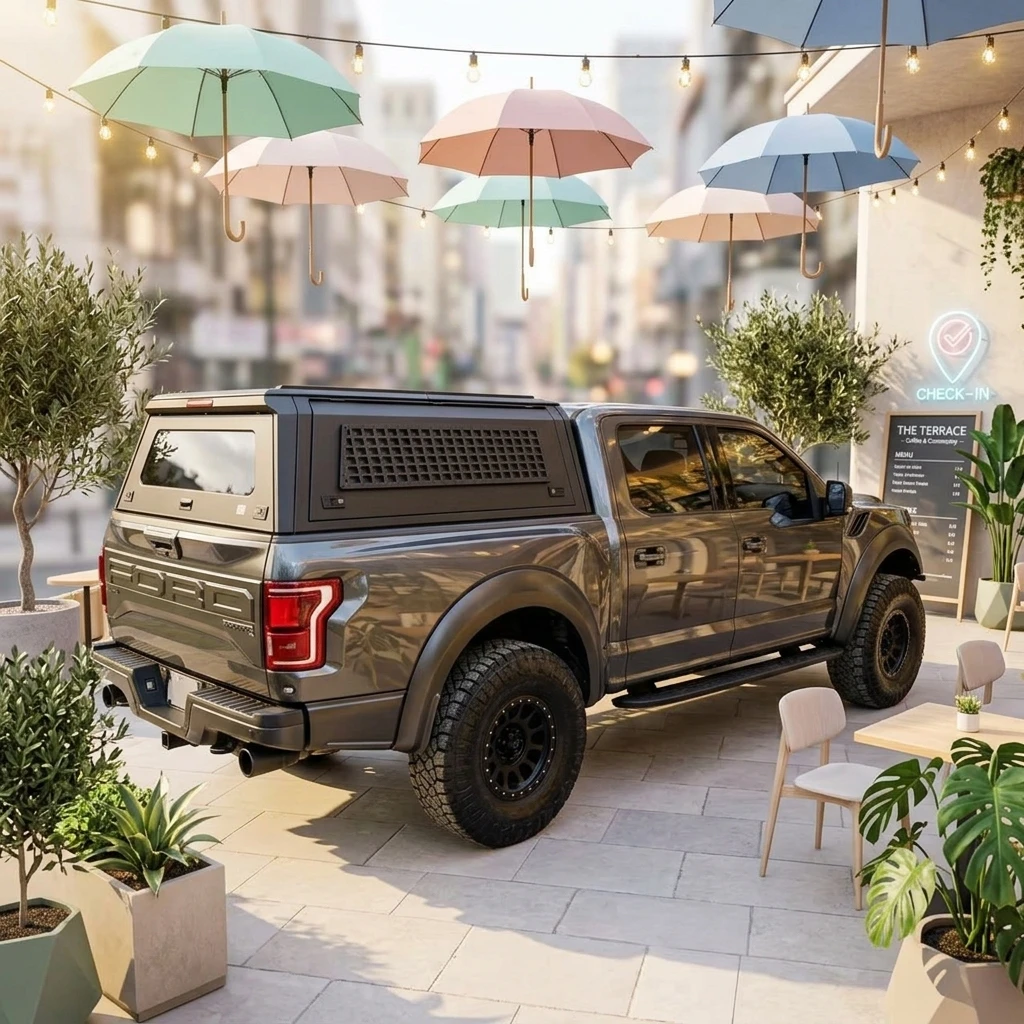 Integrated Forming Modified Pickup Cover for Ranger, Good Sealing for Outdoor Cargo Protection