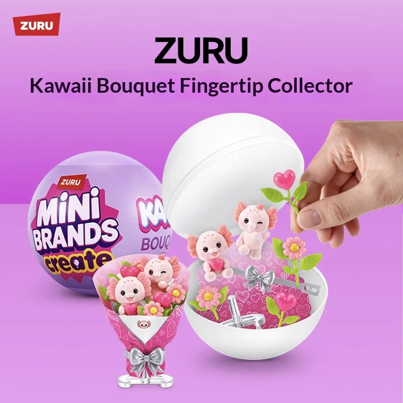 Boule mystère parfumée Kawaii ZURU, Mini-aliments à collectionner ZURU Mini-Brands, Ornement miniature de dessin animé mobile, Boîte mystère