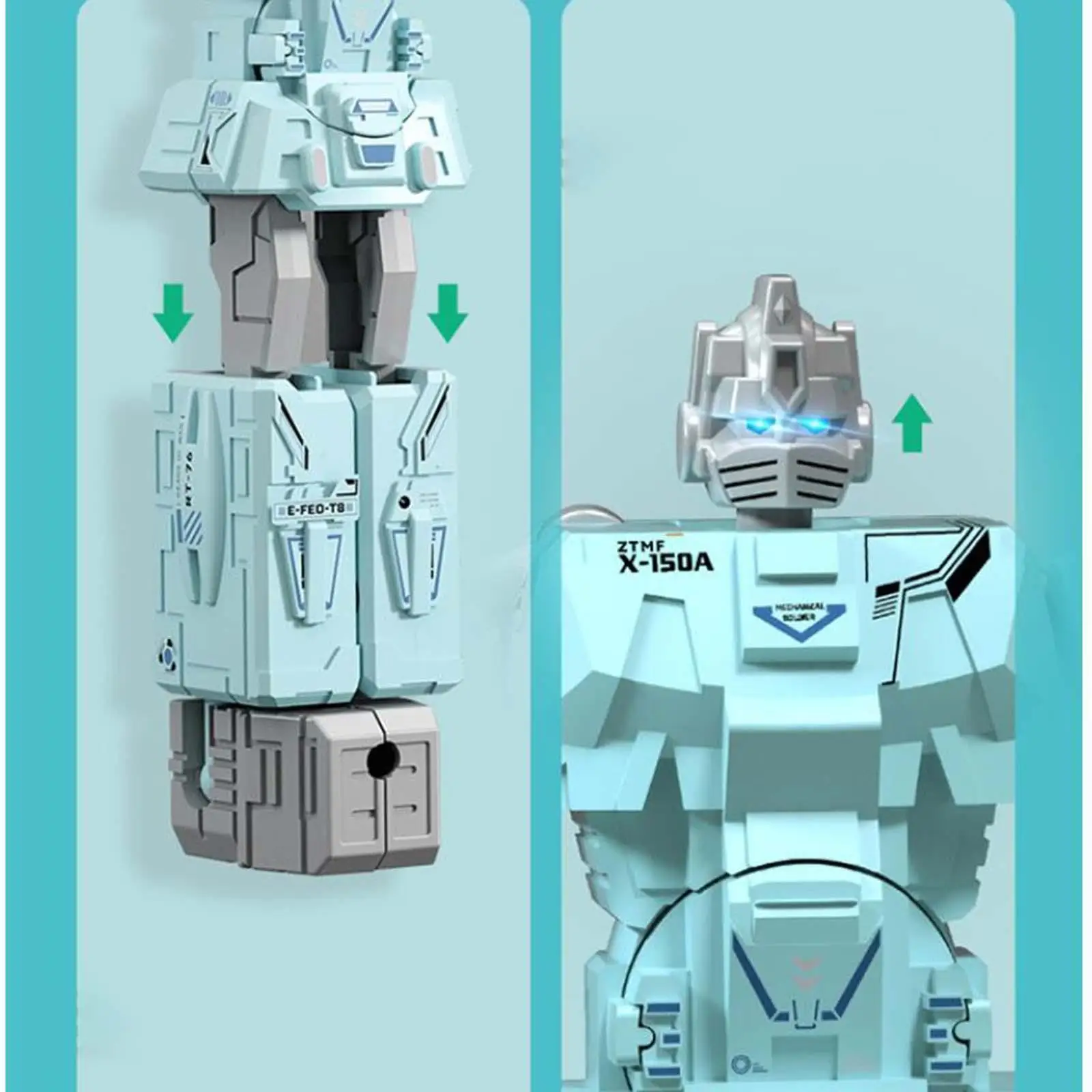 

Transforming Robotic Pen Fine Plastic Construction Novelty Design for Student Home Classroom Activities