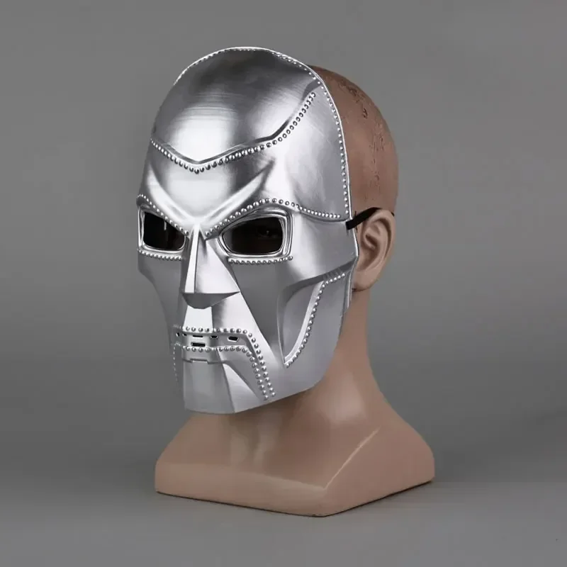 MN1 фильм Доктор Дом косплей маска для взрослых мужчин шлем козырек пластиковые маски аксессуар головные уборы Хэллоуин карнавал маскарад Mas9 * Jy