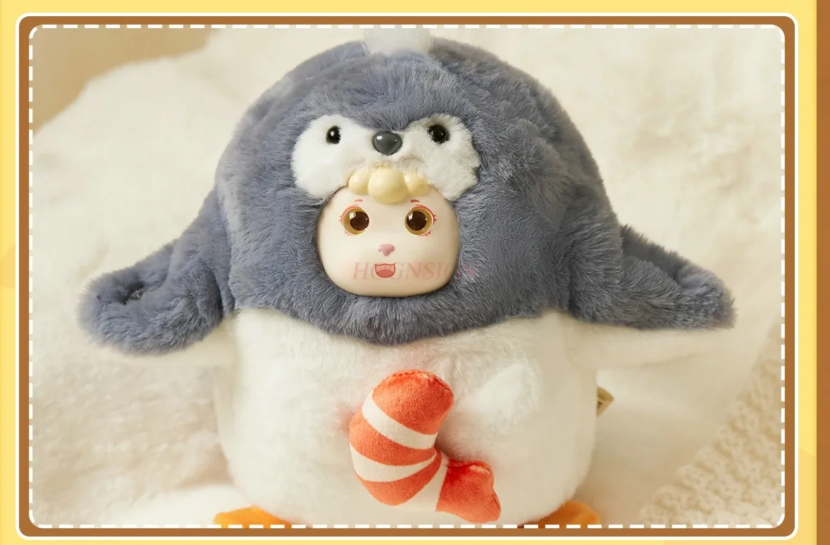 Little Sheep Vocal Plush Series Electric Penguin Music Doll Cute Birthday Gift Comfortable Doll