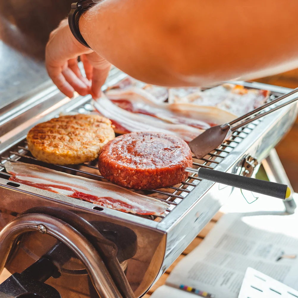 

12pcs Bbq Forks Stainless Steel Telescoping Roasting Sticks For Campfire Marshmallow S'Mores Grilling Outdoor Barbecue Camping