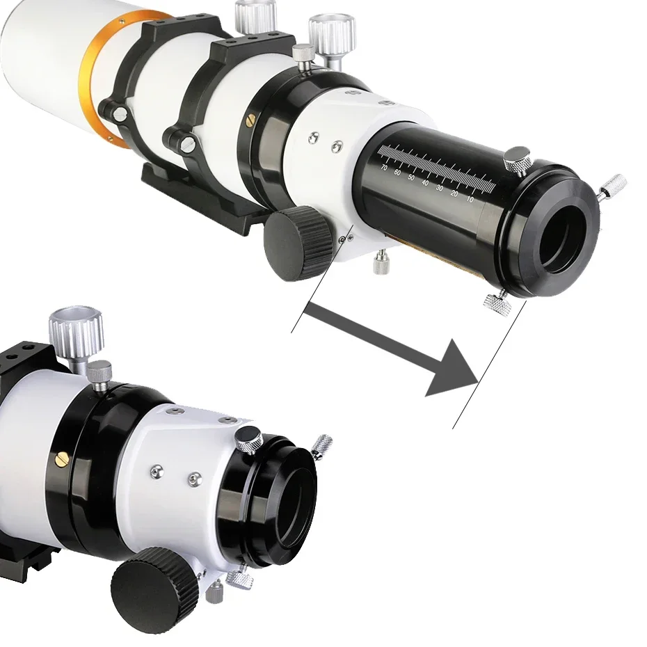 Telescopio SVBONY SV503, telescopio 80ED/F7 OTA lunghezza focale 560 mm, per visualizzazione eccezionale ed astrofotografia, disperio extra basso