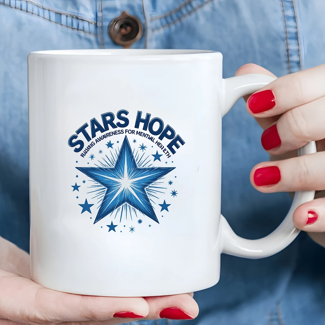 

11oz Cup + Starry Hope Edition + Kids Cold & Hot Beverage Cup - Christmas Gift for Family & Office