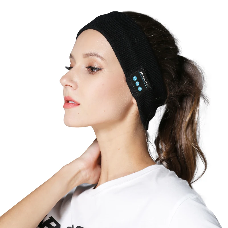 Bluetooth Music Sports Headband, Made of High-quality Cotton, Sweat-absorbent and Breathable, Soft to the Touch and Anti-pilling