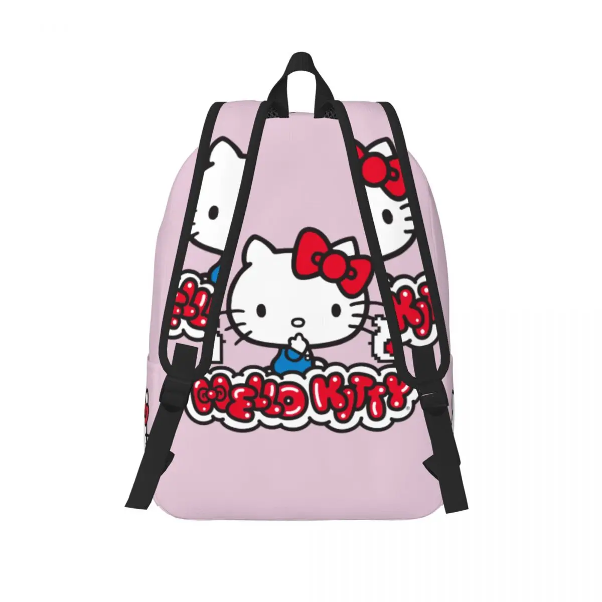 Sanrio Merch Hello Kitty Backpack for Girls Women Student School Book Bags Daypack Middle High College Bag Outdoor