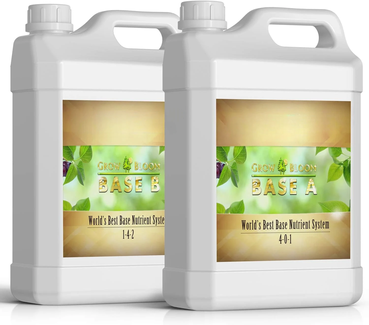 

Base A & B Bundle – World's Best Base Nutrient System – Liquid Nutrient/Fertilizer for Outdoor & Indoor Plants