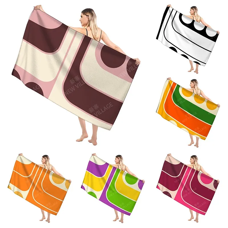 Bathroom Bath towel for adults sauna Large beach Gym towel Large hotel woman shower quick drying microfiber simple abstract