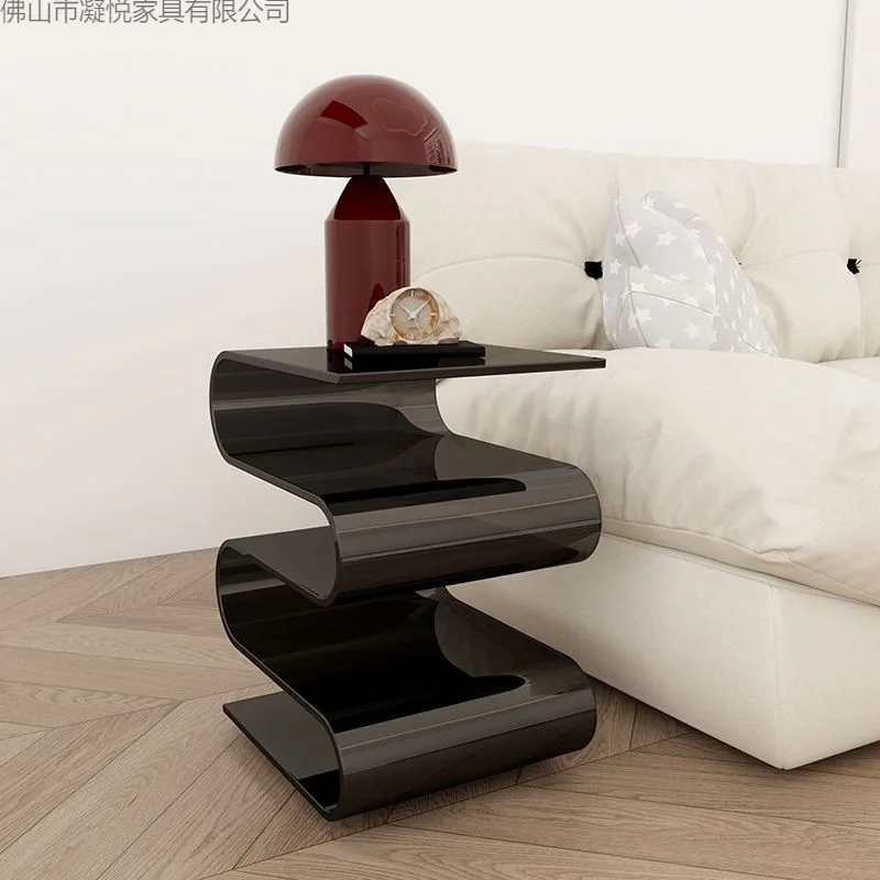 Bedside table newspaper rack Nordic home living room sofa side several minimalist special-shaped magazine shelves