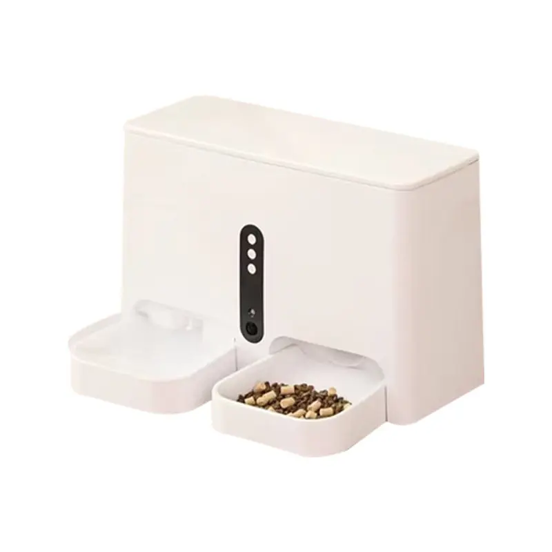 

Pet Cat Dog Intelligent Automatic Feeder Water Dispenser All-in-one Machine Automatic Water Outlet Remote Voice and Video