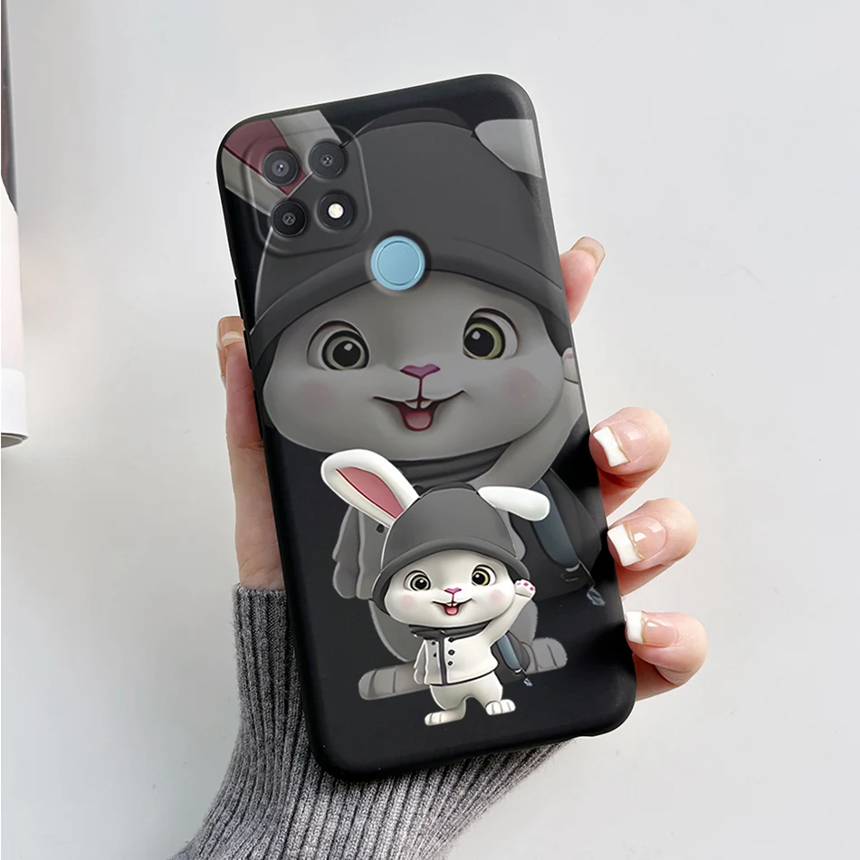 For Oppo A15 A15s A35 Case Cute Cartoon Back Cover Soft Silicone Phone Case For Oppo A15s A 15 s OppoA15 A 35 Coque Capa Bumper